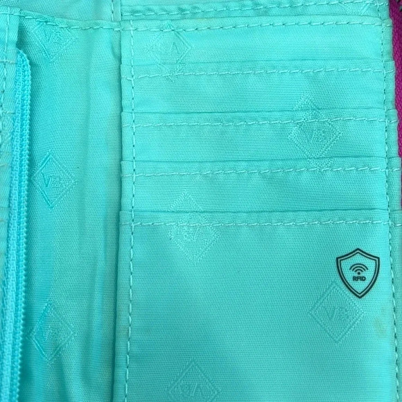 Vera Bradley Modern Medley Glenna RETIRED 2017 Trifold Wallet ID Case - Picture 5 of 5